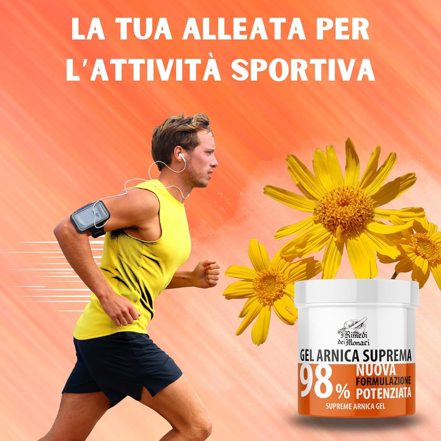 Arnica Suprema 98% 550 ml • Artiglio del Diavolo Gel Forte 550 ml • 1+1